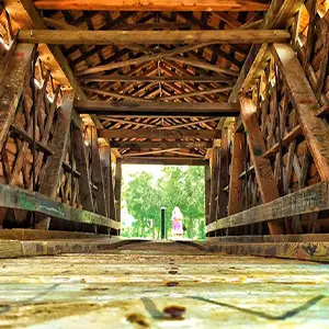 Oxford Lake & Coldwater Covered Bridge