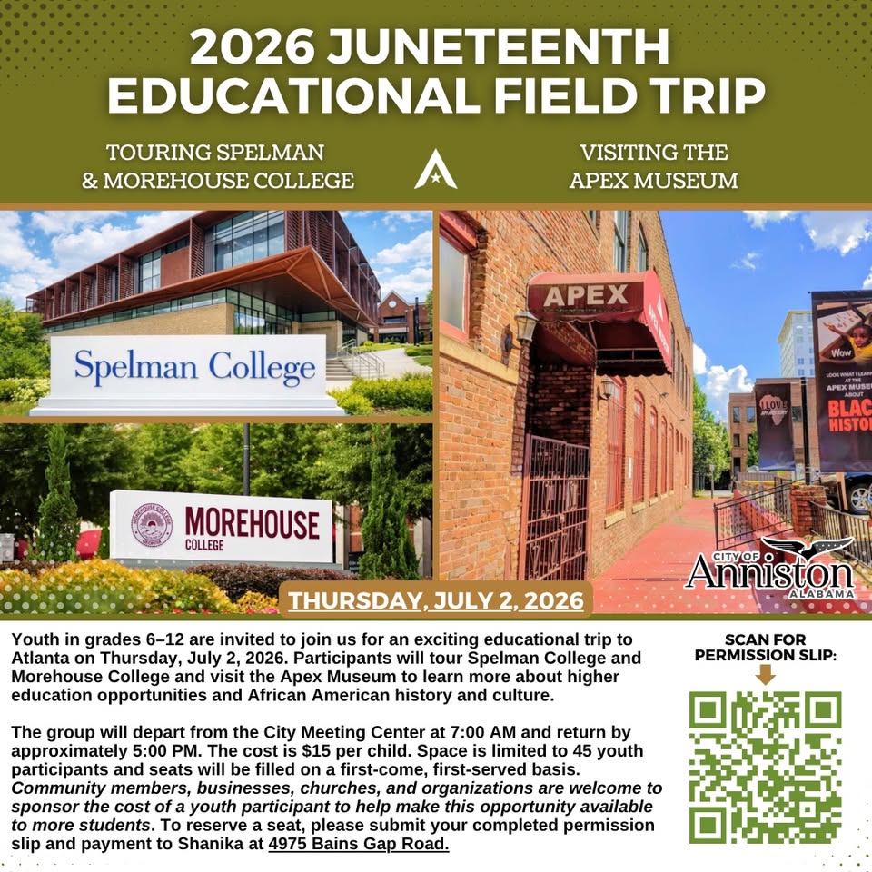 Juneteenth Educational Field Trip (07/02/26)