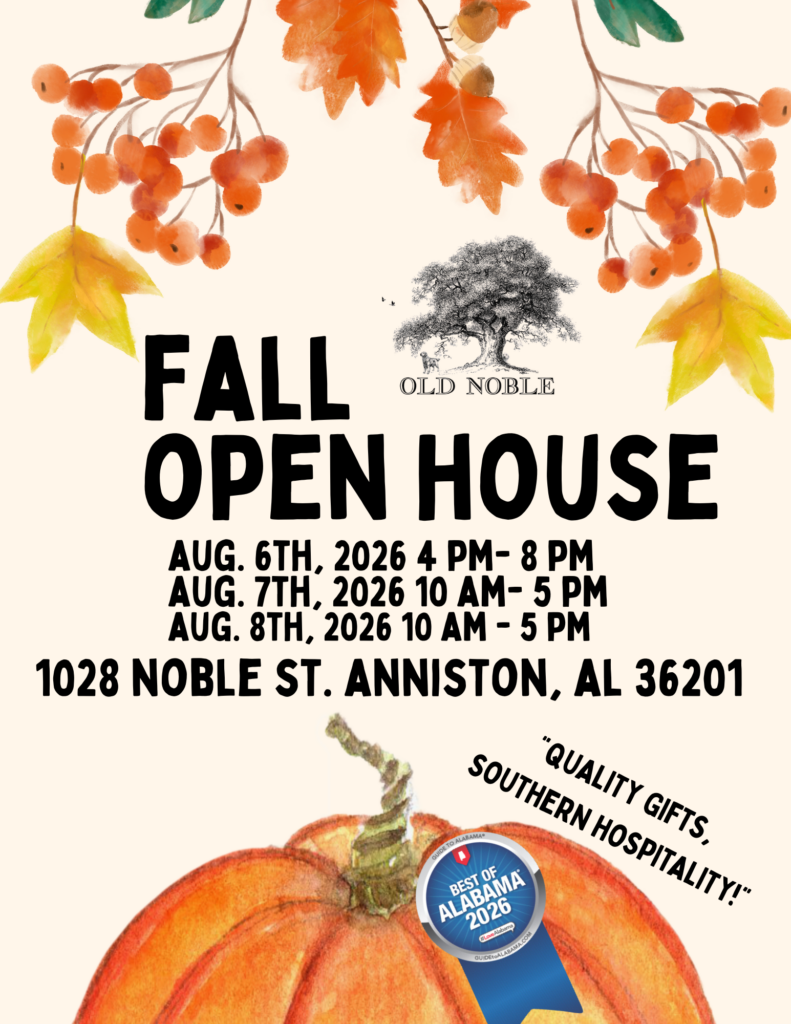Old Noble Fall Open House
