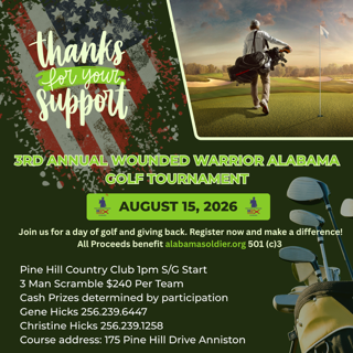 Wounded Warrior Alabama Golf Tournament